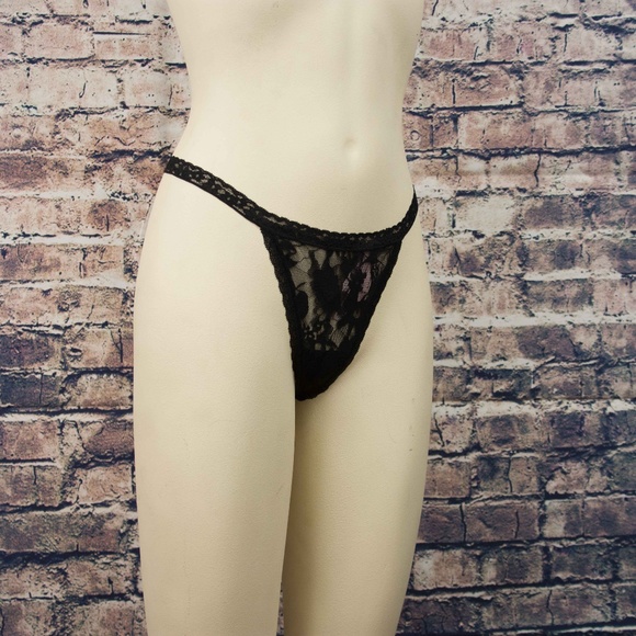 Victoria Secret Floral Lace V-String Panty - Picture 6 of 8